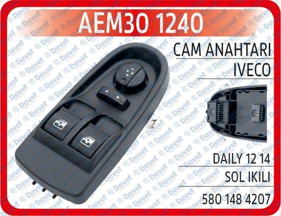 MGA-31382 Cam Acma Dugmesi Anahtari Sol E5 Iveco Daily